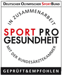 Zertifikat "Sport Pro Gesundheit"