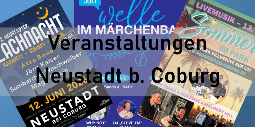 Veranstaltungen in Neustadt bei Coburg